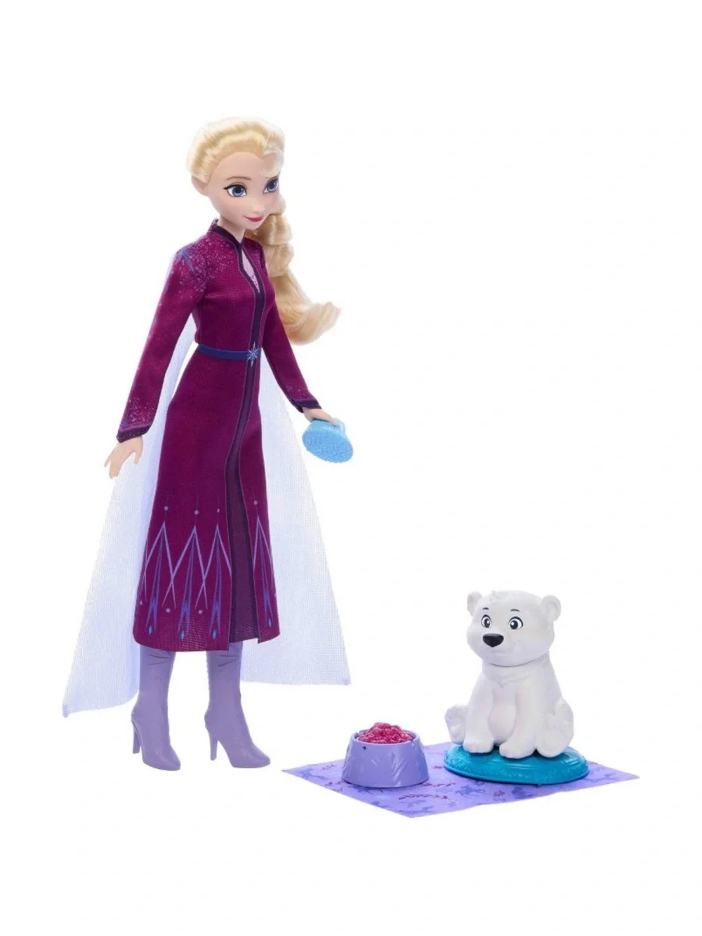 Disney Frozen Elsa Doll and Polar Cub Figure